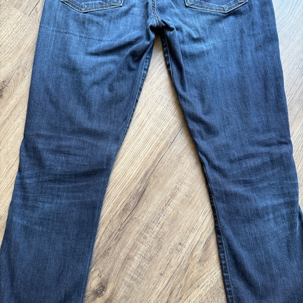 Citizens of Humanity Dark Blue Low Rise Straight Leg Jeans - Size 27 - Picture 15 of 16